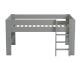 Steens For Kids 613/614 Hochbett Massiv 72 grau