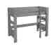 Steens For Kids 613/614 Hochbett Massiv 72 grau