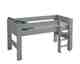 Steens For Kids 613/614 Hochbett Massiv 72 grau