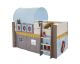 Steens For Kids 613/614 Hochbett Massivholz 69 White-Wash Stone