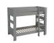 Steens For Kids 615 Etagenbett Massiv72 grau