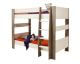 Steens For Kids 615 Etagenbett Massivholz 69 White-Wash/Stone