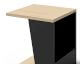 TemaHome »Albi« Beistelltisch Schwarz mit Eiche