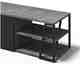TemaHome »Albi« Lowboard Schwarz mit Concrete