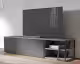 TemaHome »Albi« Lowboard Schwarz mit Concrete
