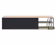 TemaHome »Albi« Lowboard Schwarz mit Eiche