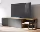 TemaHome »Albi« Lowboard Schwarz mit Eiche