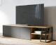 TemaHome »Albi« Lowboard Schwarz mit Eiche