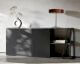 TemaHome »Albi« Sideboard Schwarz mit Concrete