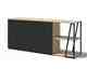 TemaHome »Albi« Sideboard Schwarz mit Eiche