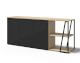 TemaHome »Albi« Sideboard Schwarz mit Eiche