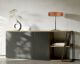 TemaHome »Albi« Sideboard Schwarz mit Eiche