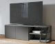 TemaHome »Albi« TV-Element Schwarz mit Concrete
