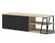 TemaHome »Albi« TV-Element Schwarz mit Eiche