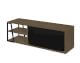 TemaHome »Albi« TV-Element Schwarz mit Walnuss