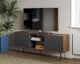 TemaHome »Altitude« TV-Schrank Schwarz mit Walnuss