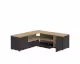 TemaHome »Angle« TV-Schrank 130 Schwarz mit Eiche