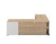 TemaHome »Angle« TV-Schrank 130 Schwarz mit Eiche