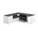 TemaHome »Angle« TV-Schrank 130 Weiß mit Concrete