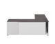 TemaHome »Angle« TV-Schrank 130 Weiß mit Concrete