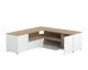 TemaHome »Angle« TV-Schrank 130 Weiß mit Eiche