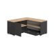 TemaHome »Angle« TV-Schrank 90 Schwarz mit Eiche
