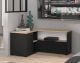 TemaHome »Angle« TV-Schrank 90 Schwarz mit Eiche
