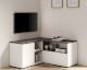 TemaHome »Angle« TV-Schrank 90 Weiß mit Concrete Artikelbild 1
