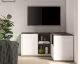 TemaHome »Angle« TV-Schrank 90 Weiß mit Concrete