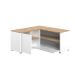 TemaHome »Angle« TV-Schrank 90 Weiß mit Eiche