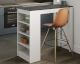 TemaHome »Aravis« Bartisch Weiß mit Concrete