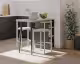 TemaHome »Baco« Bartisch Schwarz mit Eiche