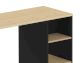 TemaHome »Baco« Bartisch Schwarz mit Eiche