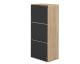 TemaHome »Bamboo« Schuhregal Eiche mit Schwarz