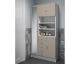 TemaHome »Combi« Hochschrank Weiß mit Taupe