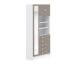 TemaHome »Combi« Hochschrank Weiß mit Taupe