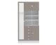 TemaHome »Combi« Hochschrank weiß mit taupe Artikelbild 6