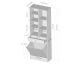 TemaHome »Combi« Wäschehochschrank Weiß mit Taupe