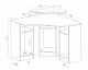 TemaHome »Corner« Schreibtisch Eiche