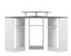 TemaHome »Corner« Schreibtisch Weiß mit Concerte