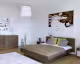 TemaHome »Float« Bett Walnuss