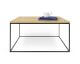 TemaHome »Gleam« Couch- und Beistelltisch Eiche