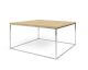 TemaHome »Gleam« Couch- und Beistelltisch Eiche