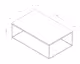 TemaHome »Gleam« Couch- und Beistelltisch Eiche