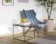 TemaHome »Gleam« Couch- und Beistelltisch Nussbaum