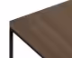 TemaHome »Gleam« Couch- und Beistelltisch Nussbaum