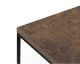 TemaHome »Gleam« Couch- und Beistelltisch Rusty