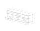 TemaHome »Horizon« TV-Schrank Schwarz