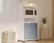 TemaHome »Jeanne« Küchenwagen Weiß mit Celadon Grey