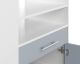 TemaHome »Jeanne« Küchenwagen Weiß mit Celadon Grey
